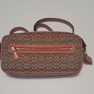 Coach Y2K Canvas Monogram Crossbody